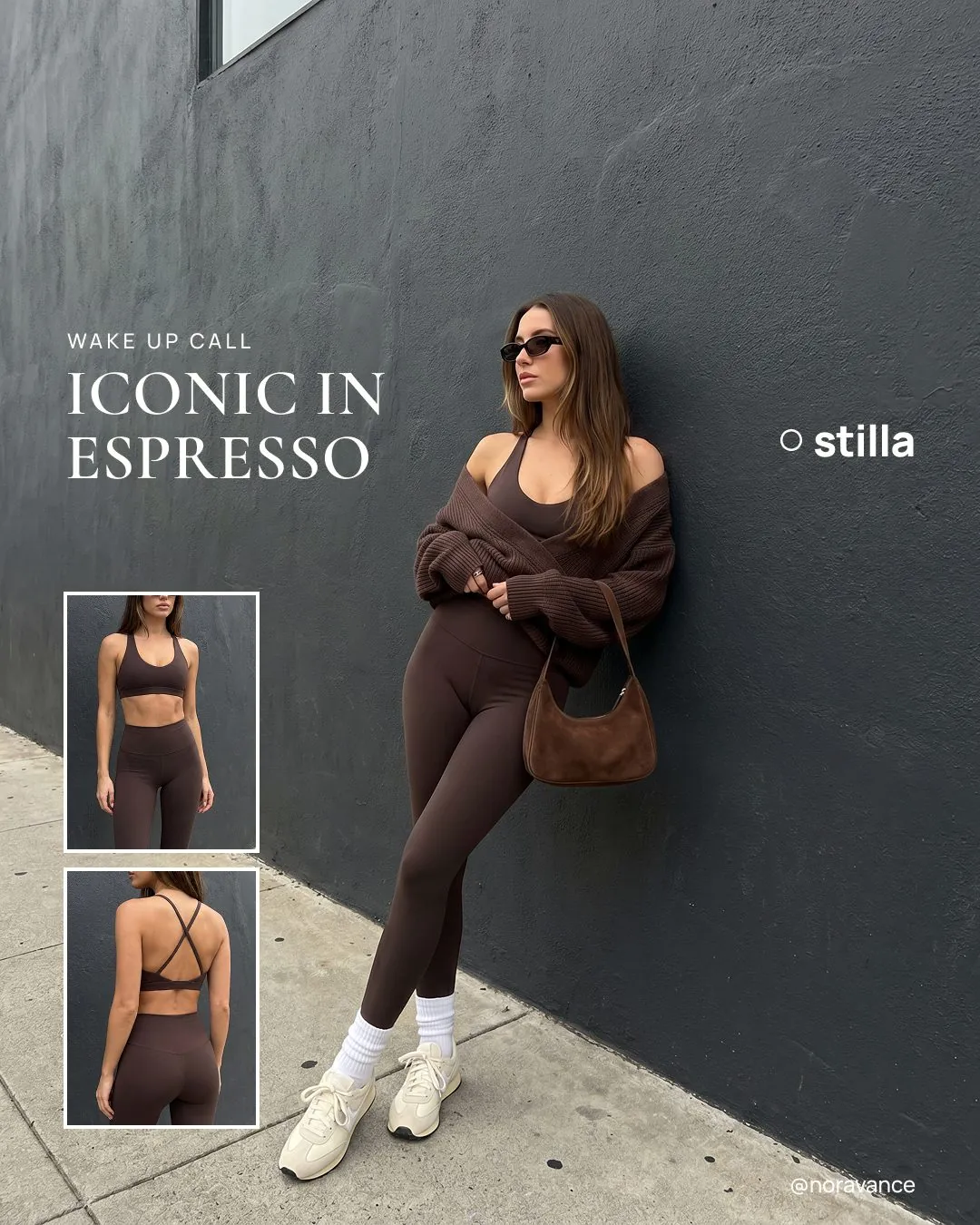 Stilla Iconic in Espresso UGC lifestyle ad design by Kai
